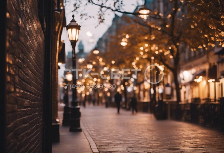Как осветить тротуары для движения пешеходов в городе